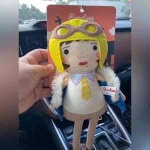 Amelia Earhart Piccolina Plush Doll NWT